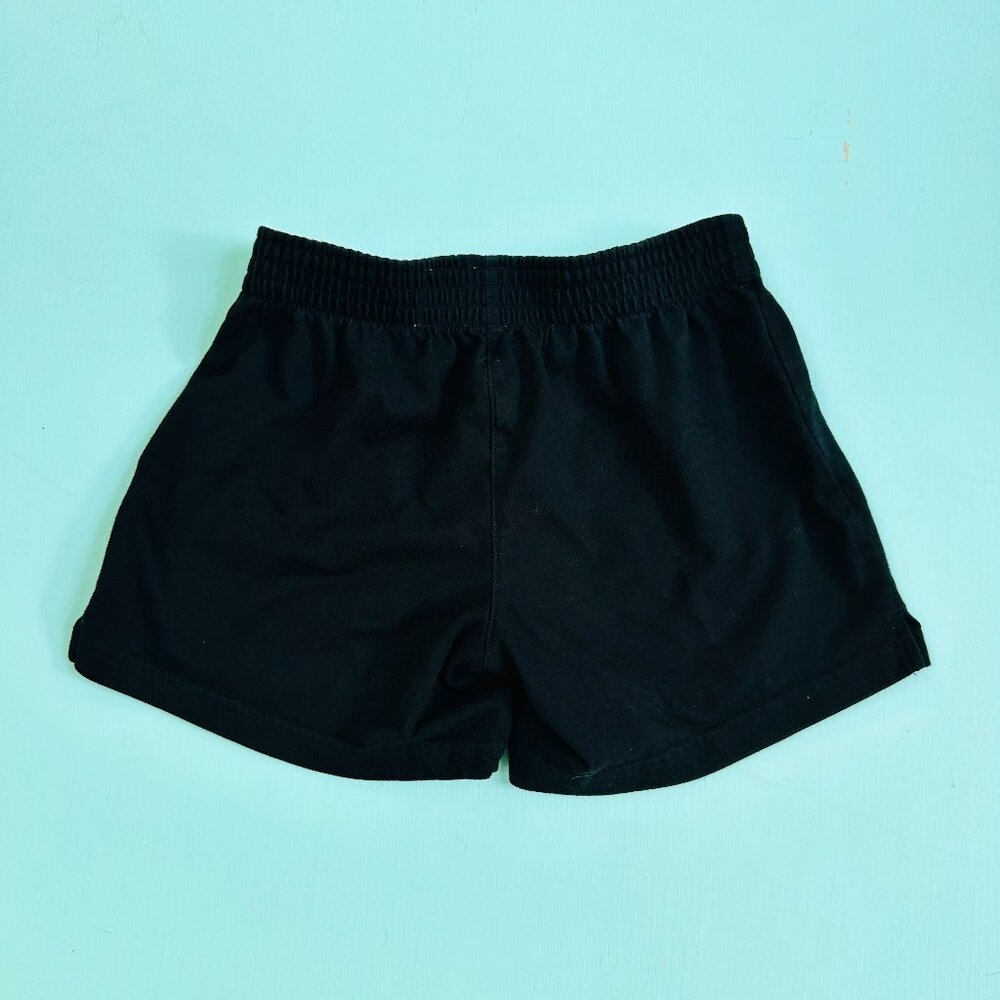 Champion Girls Athletic Shorts Size S Black Elastic Waist Activewear
